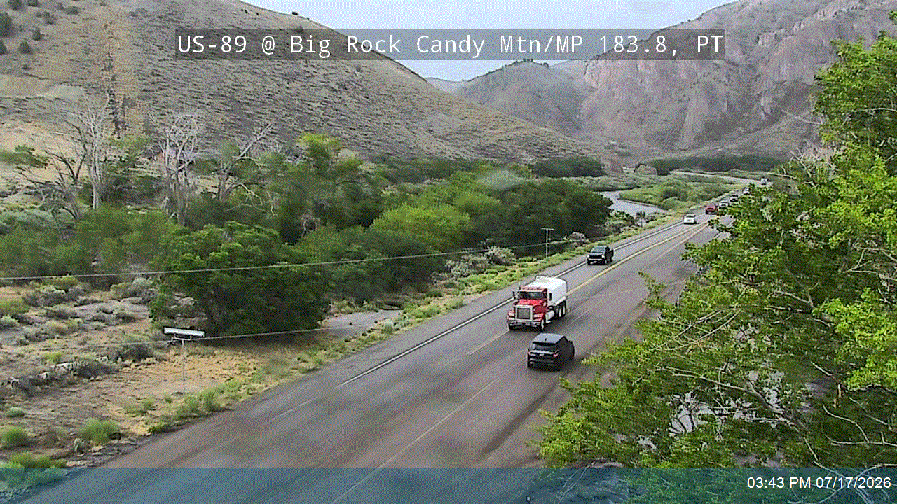 US-89, Piute County traffic camera