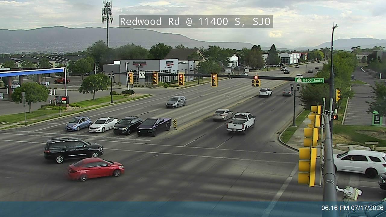 Redwood Rd traffic camera, South Jordan, Utah
