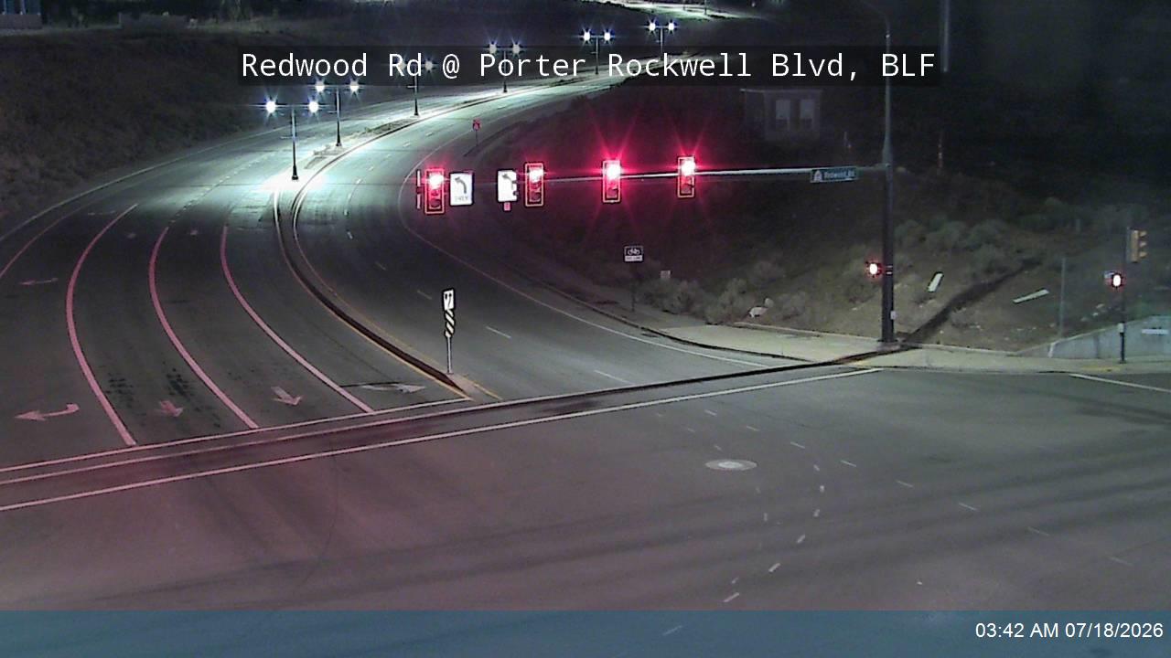 Redwood Rd traffic camera, Bluffdale, Utah