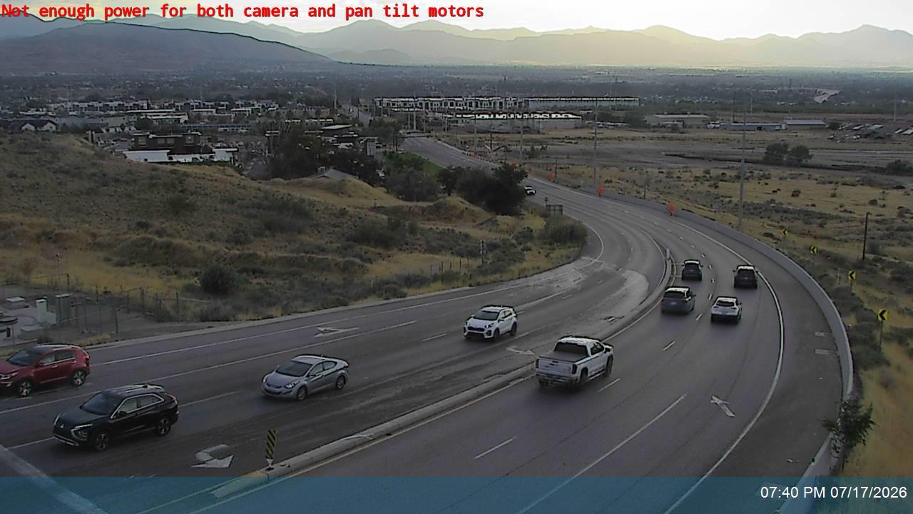 SR-140 traffic camera, Draper, Utah