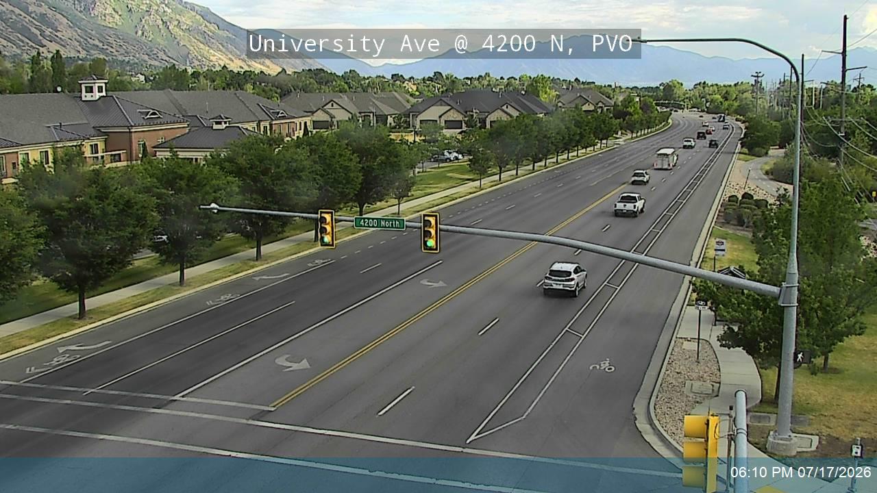 US-189 traffic camera, Provo, Utah