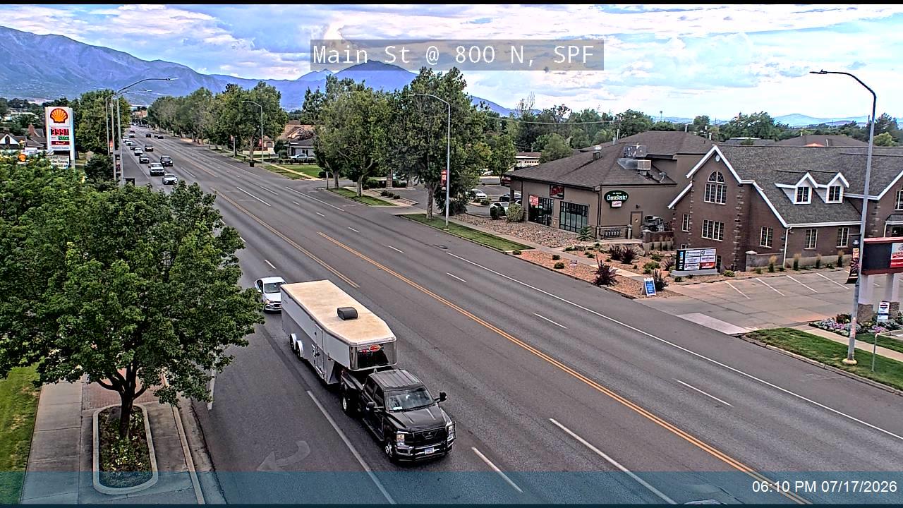 SR-156 traffic camera, Spanish Fork, Utah
