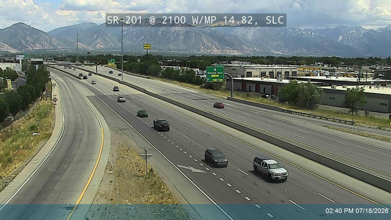 SR-201 traffic camera, Salt Lake City, Utah
