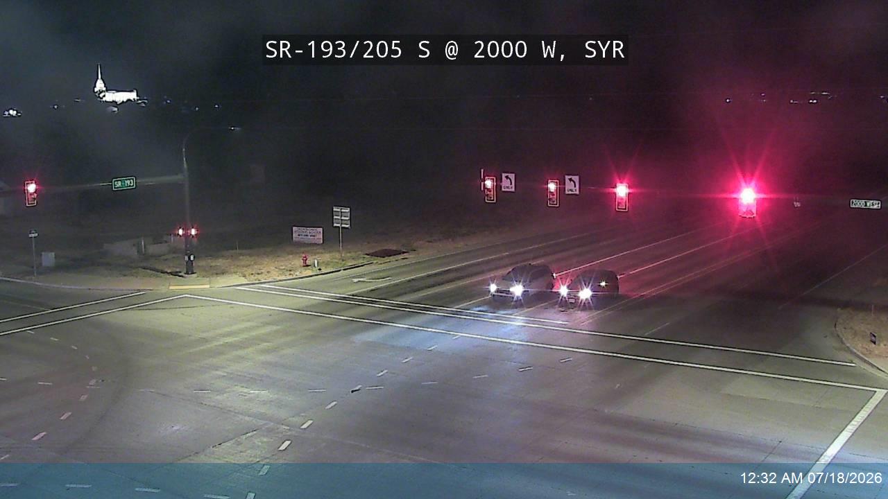 SR-193 traffic camera, Syracuse, Utah