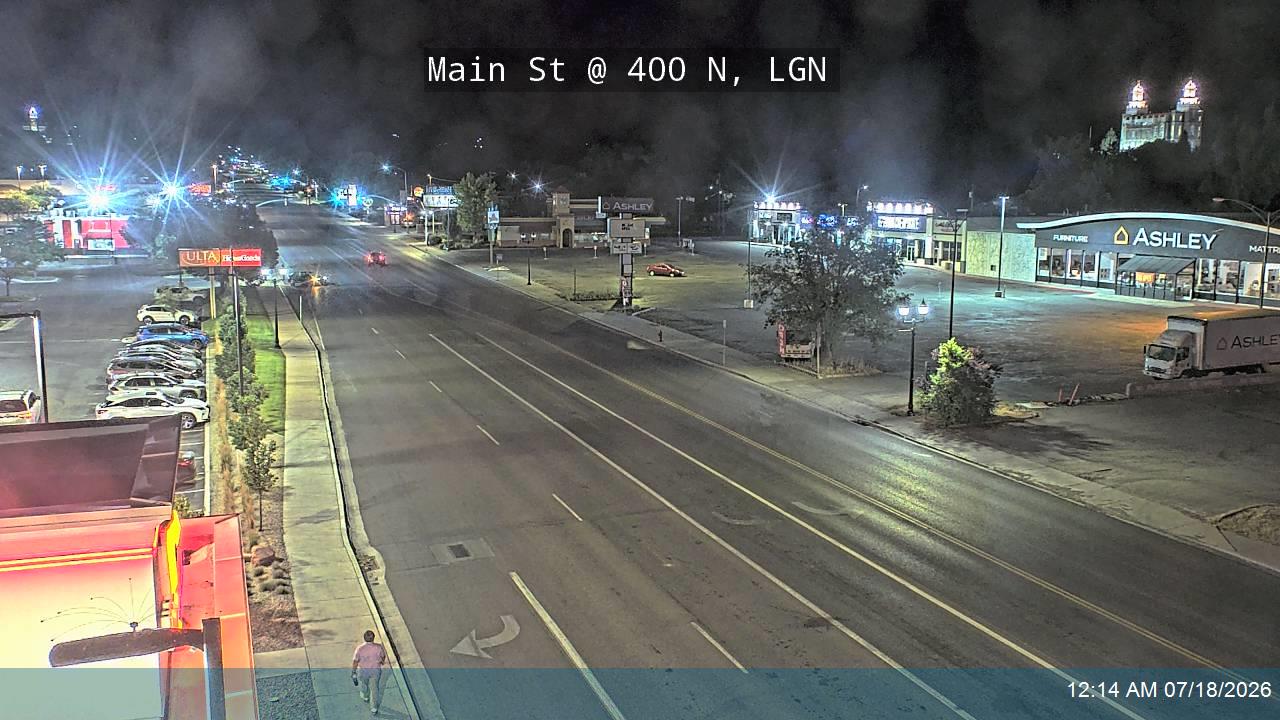 Main St traffic camera, Logan, Utah