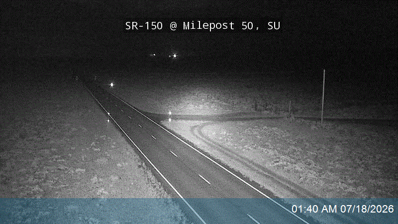 SR-150 traffic camera, view south