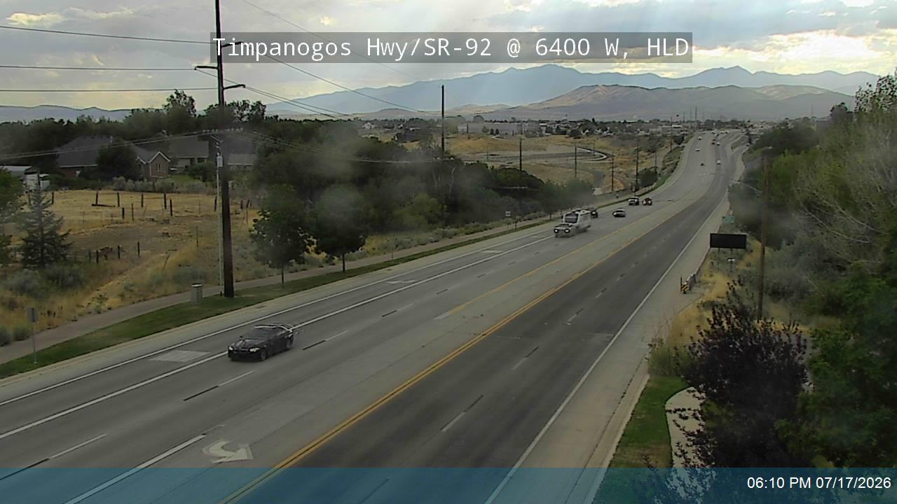 SR-92 traffic camera, Highland, Utah