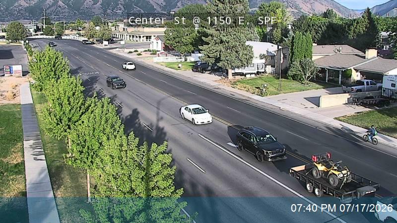 Center St traffic camera, Spanish Fork, Utah