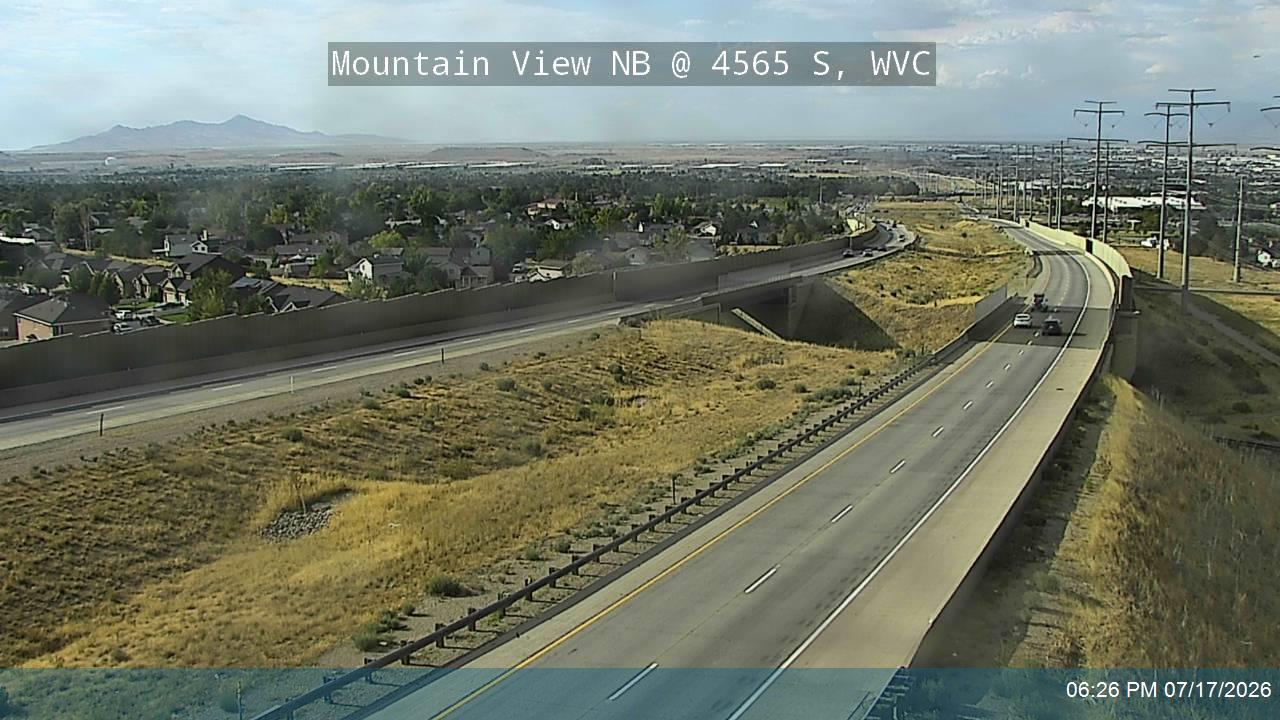 SR-85 traffic camera, view north, West Valley City, Utah