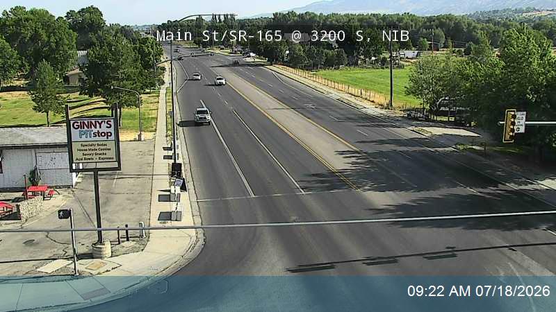 SR-165 traffic camera, Nibley, Utah