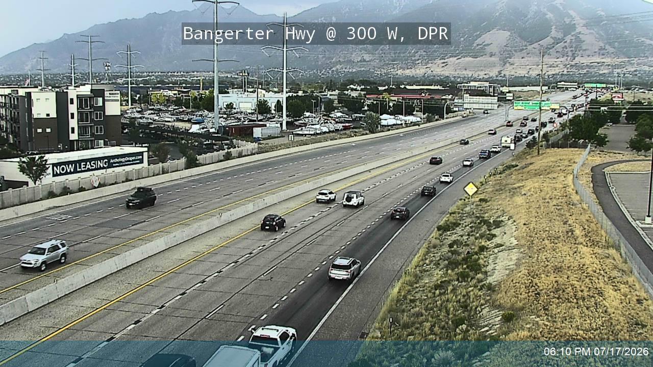 SR-154 traffic camera, Draper