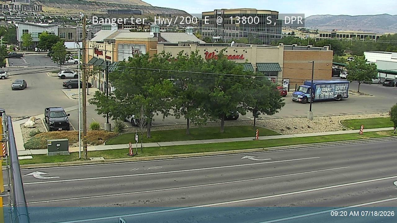 SR-154 traffic camera, Draper