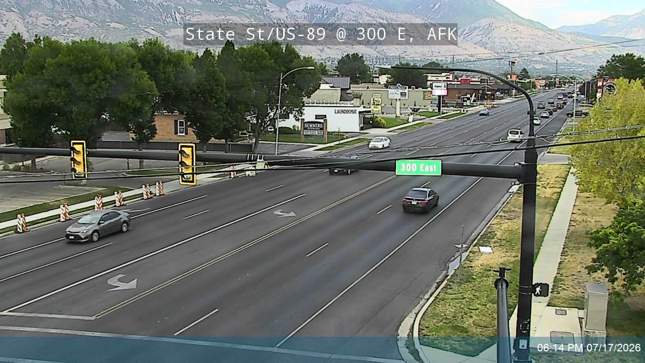 US-89 traffic camera, American Fork