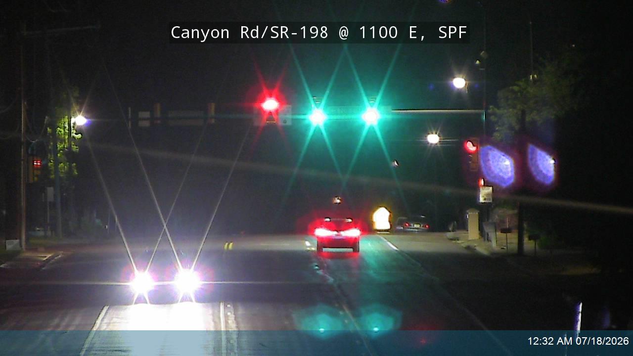 SR-198 traffic camera, Spanish Fork, Utah