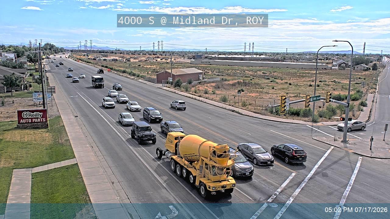 SR-37 traffic camera, Roy, Utah
