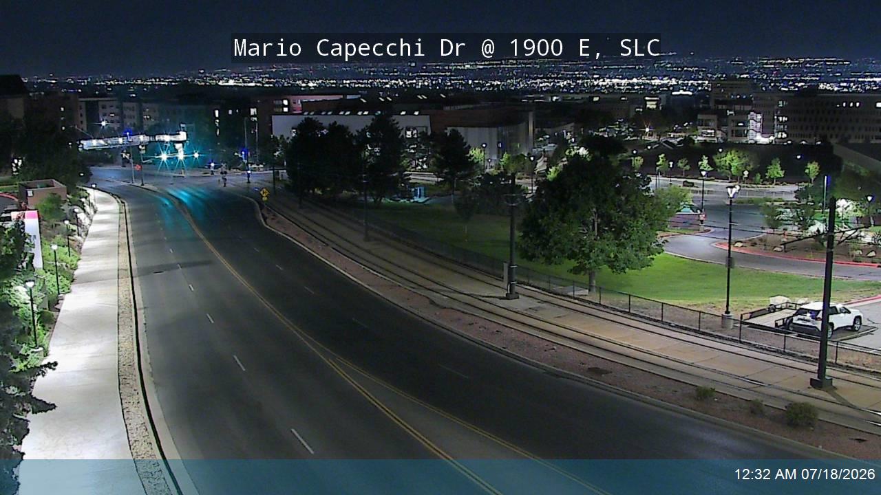 SR-282 traffic camera, view north, Salt Lake City, Utah