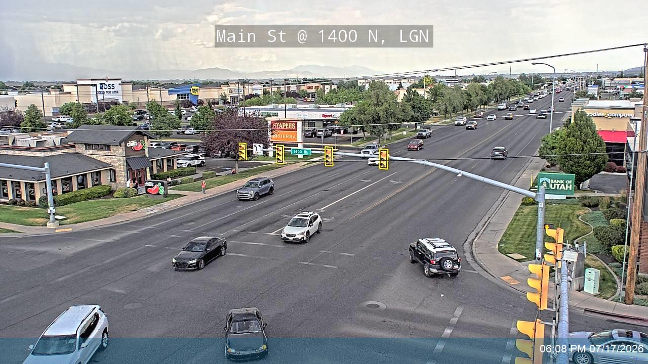 US-91 traffic camera, Logan, Utah