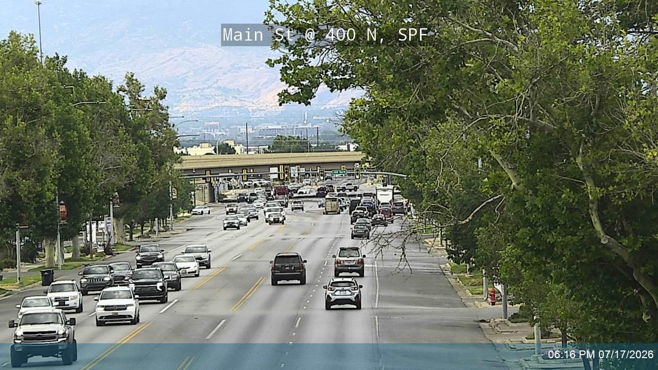 SR-156 traffic camera, Spanish Fork, Utah