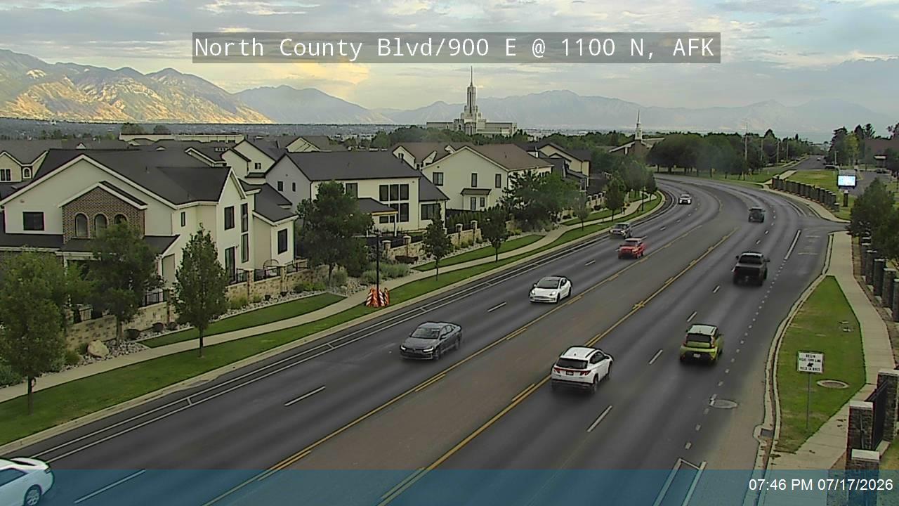 SR-129 traffic camera, American Fork, Utah