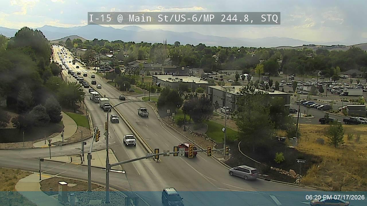 I-15 traffic camera, Santaquin