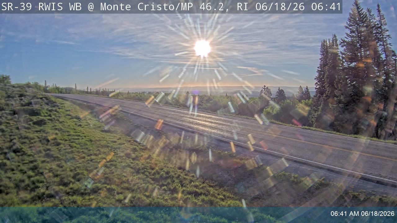 SR-39 RWIS WB @ Monte Cristo / MP 46.2, RI