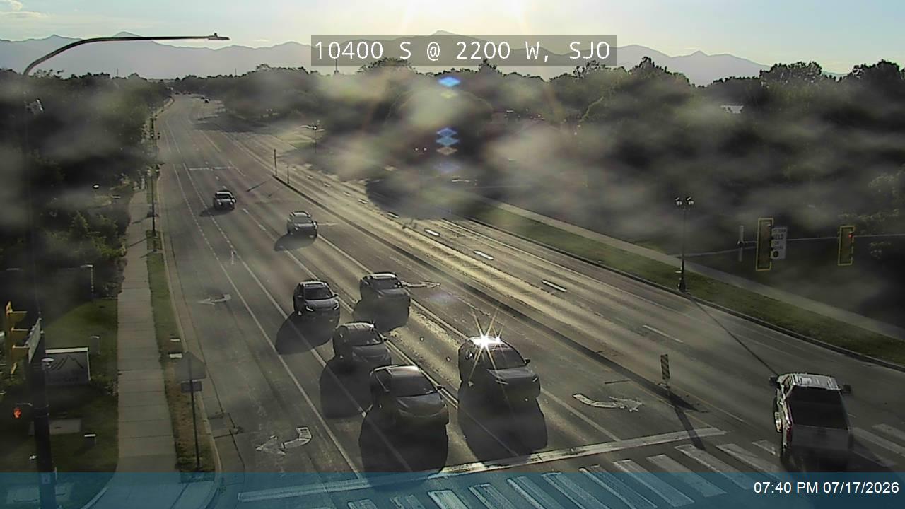 SR-151 traffic camera, South Jordan, Utah