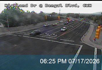 Highland Dr traffic camera, Cottonwood Heights, Utah