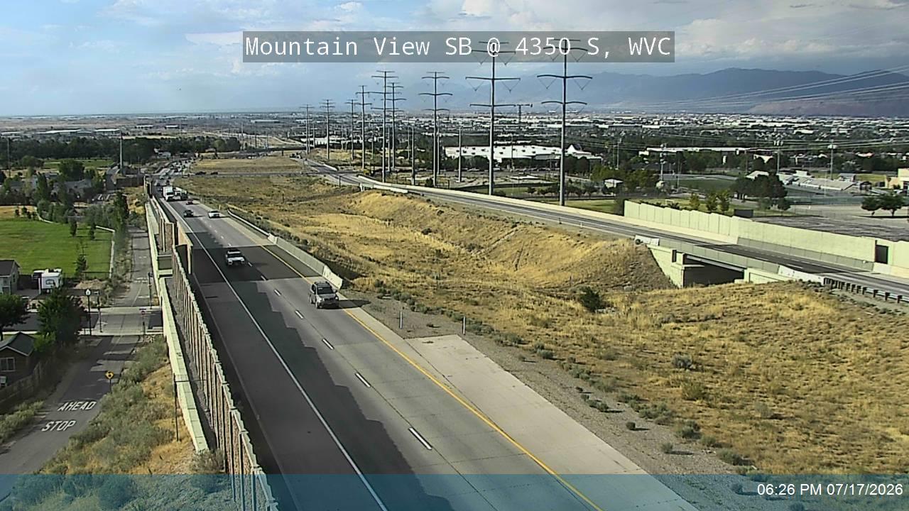 SR-85 traffic camera, view south, West Valley City, Utah