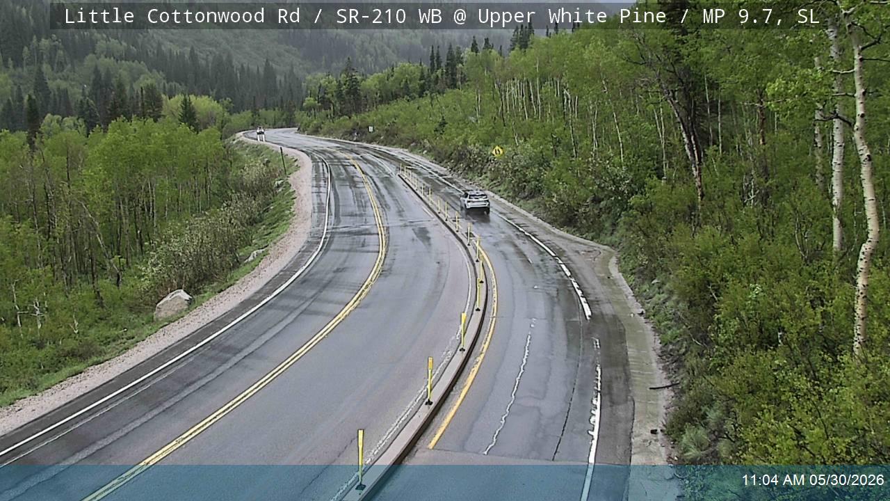 LCC Rd WB @ Upper White Pine/ MP 9.7, SL