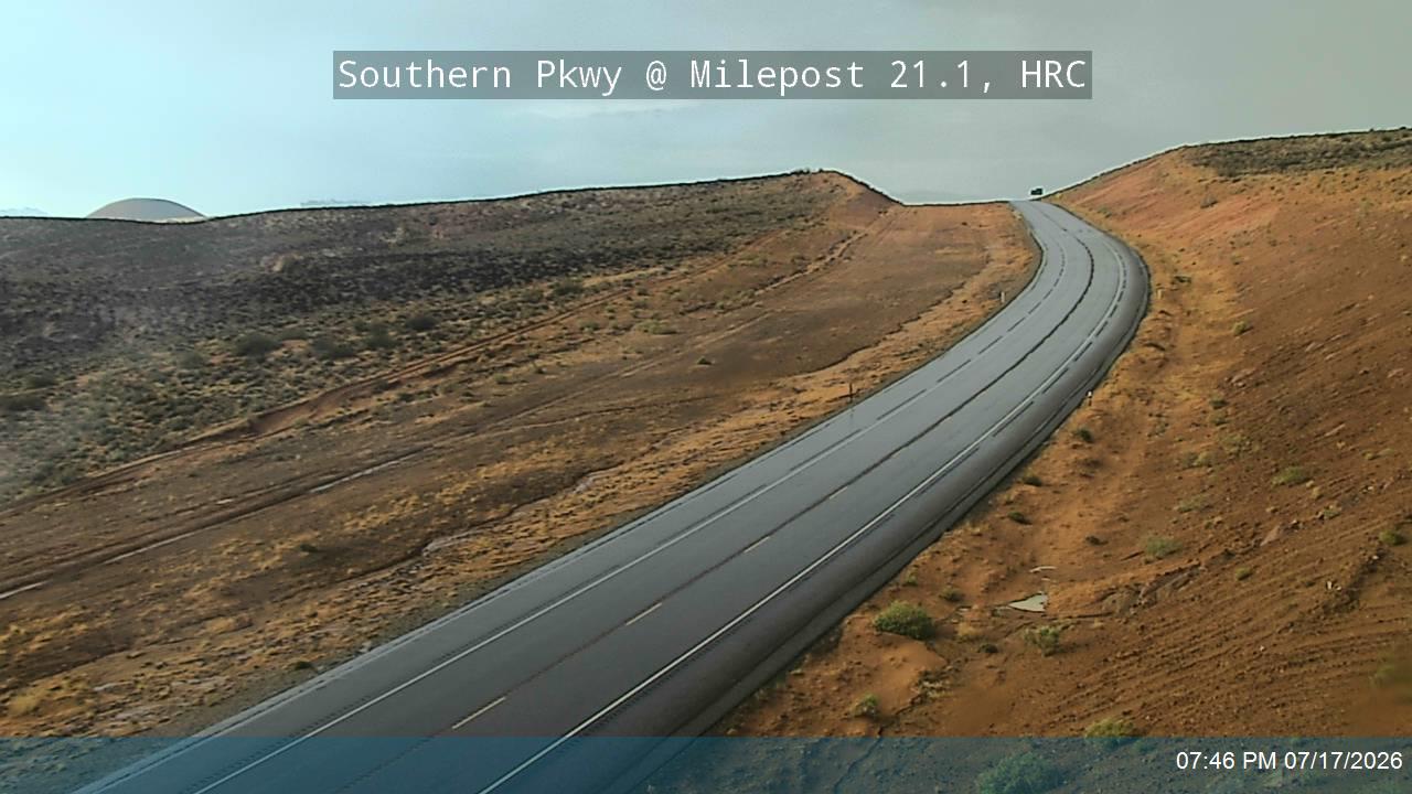 SR-7 traffic camera, view north, Hurricane, Utah