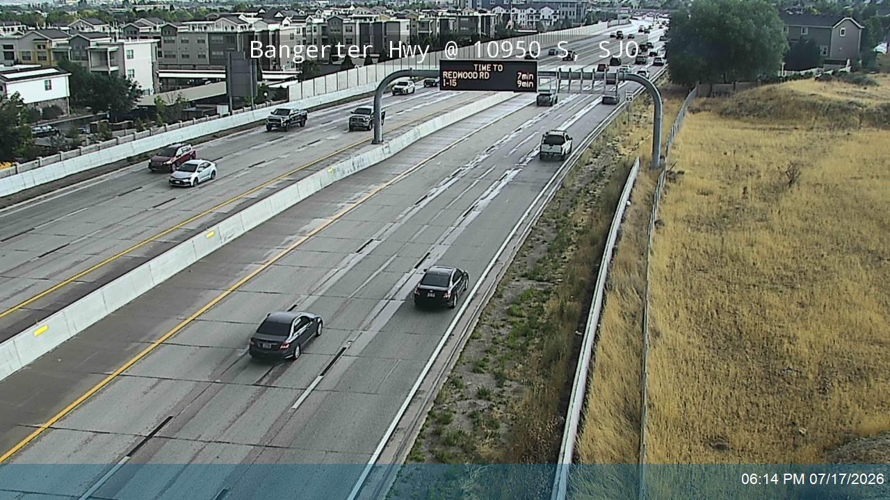SR-154 traffic camera, South Jordan