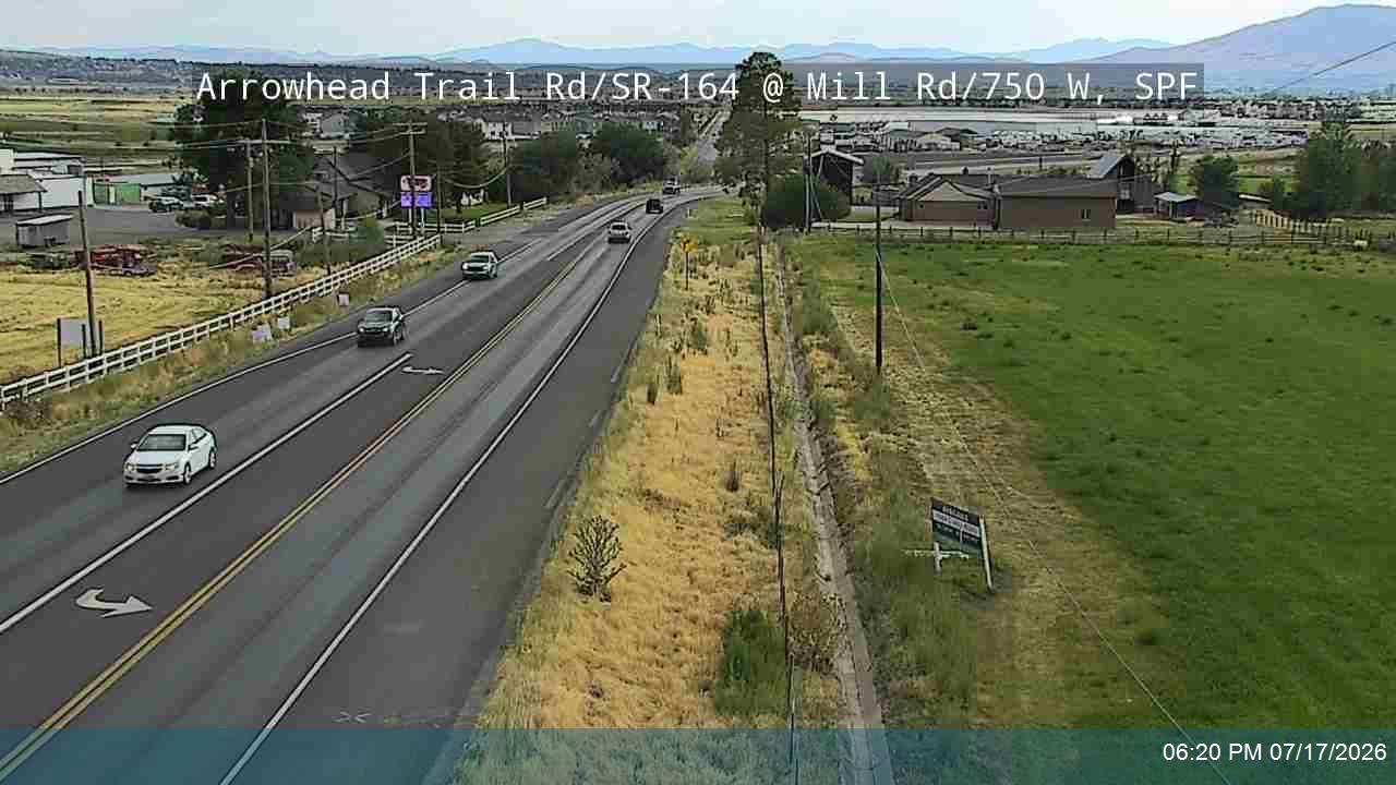SR-164 traffic camera, Spanish Fork, Utah