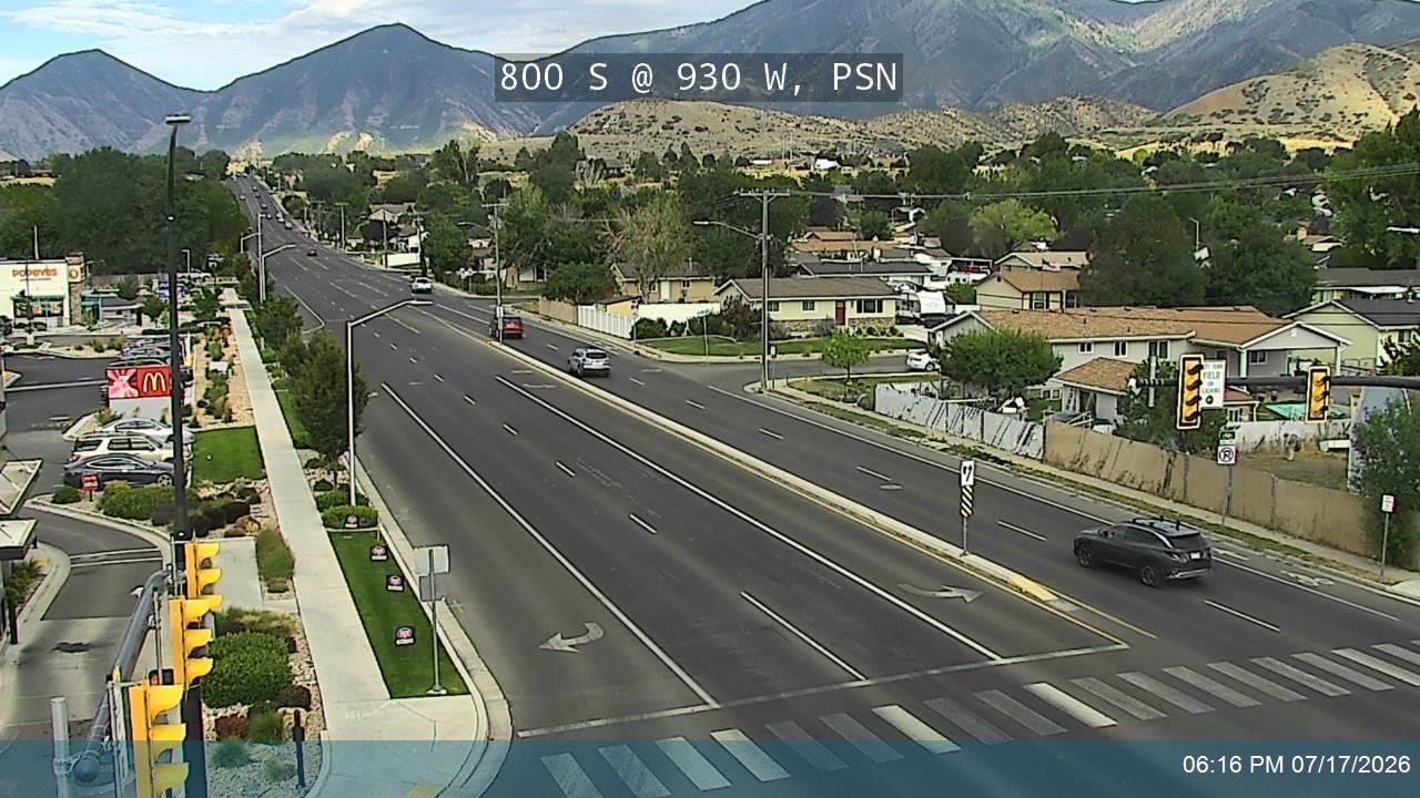 SR-178 traffic camera, Payson, Utah