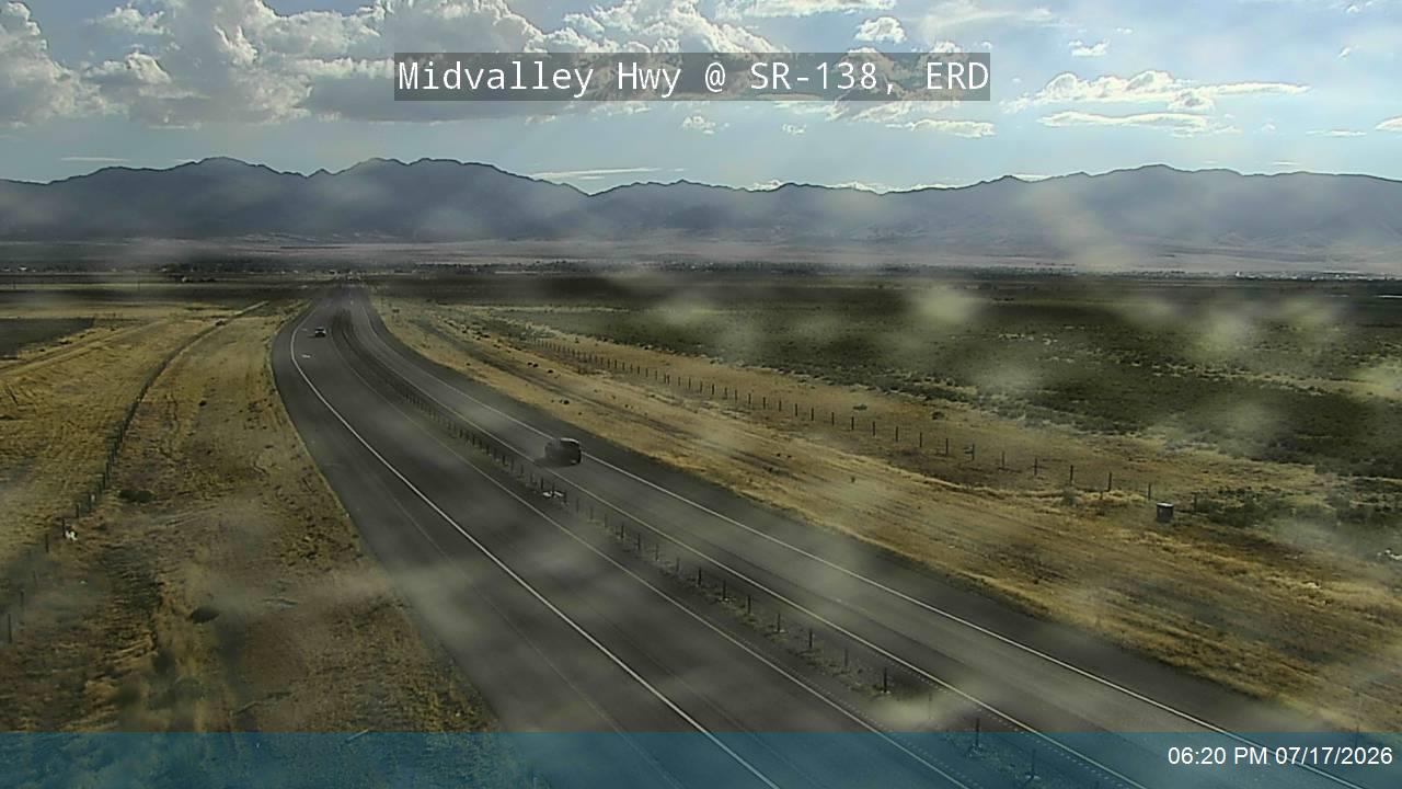 SR-179 traffic camera, view east, Erda, Utah