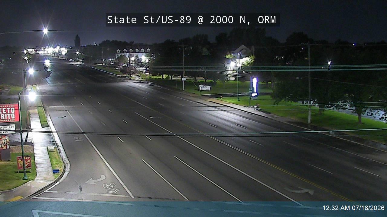 US-89 traffic camera, Orem, Utah