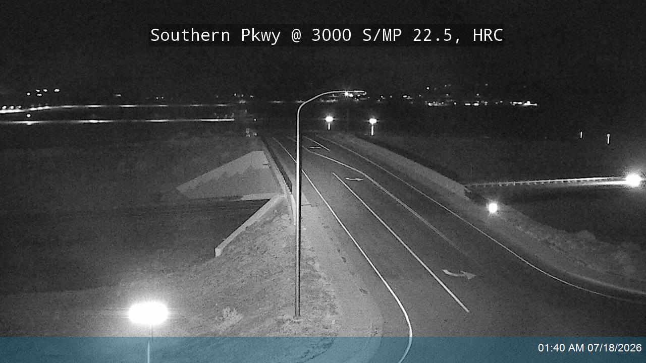 SR-7 traffic camera, view west, Hurricane, Utah