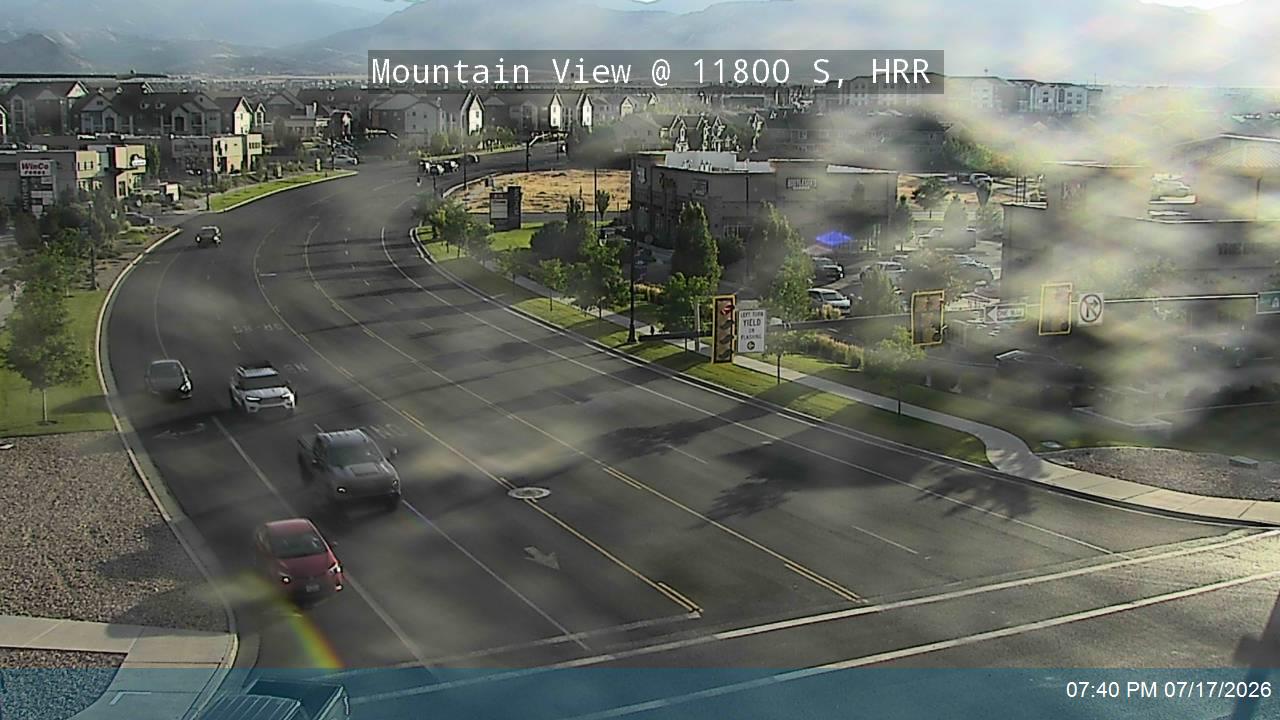 SR-85 traffic camera, view south, Herriman, Utah