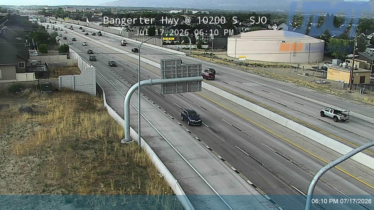 SR-154 traffic camera, South Jordan