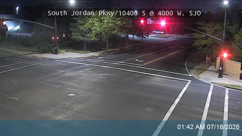 South Jordan Pkwy traffic camera, South Jordan, Utah
