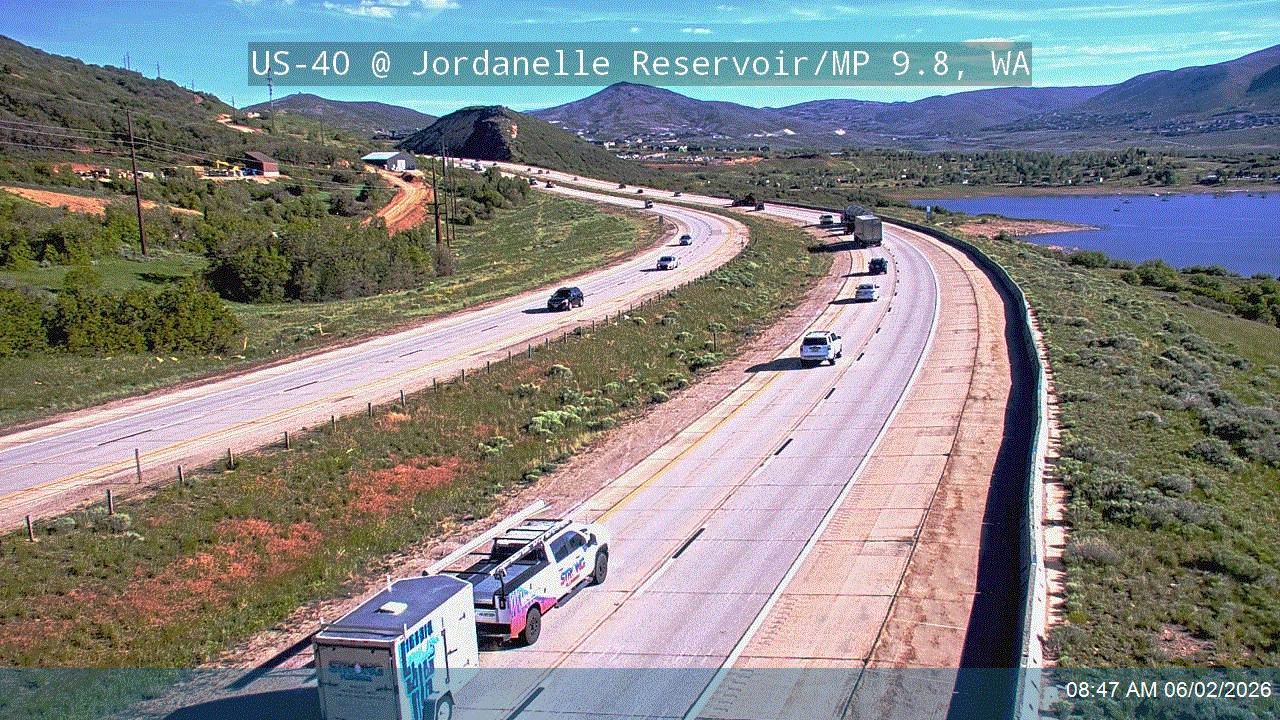 US-40 @ Jordanelle Reservoir/ MP 9.8, WA
