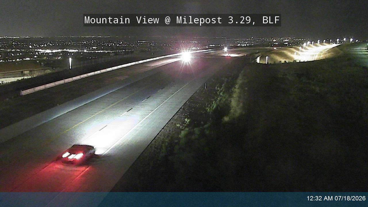 SR-85 traffic camera, view south, Bluffdale, Utah