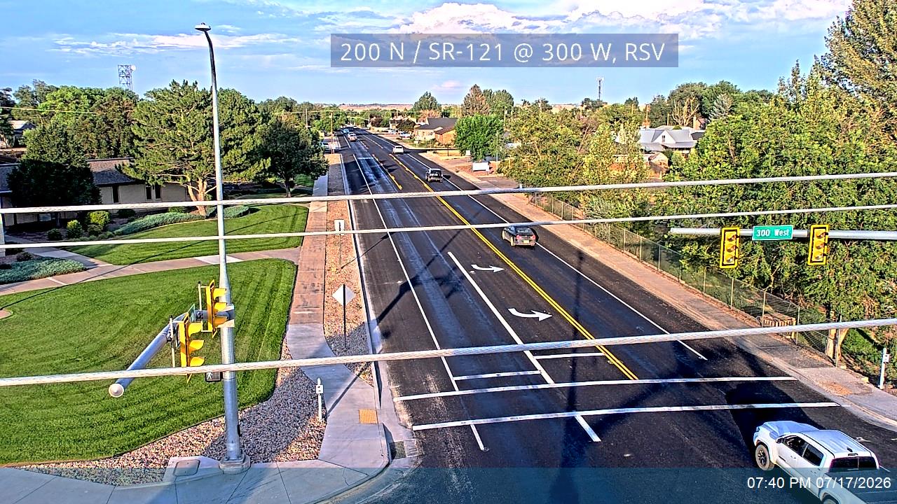 SR-121 traffic camera, Roosevelt, Utah