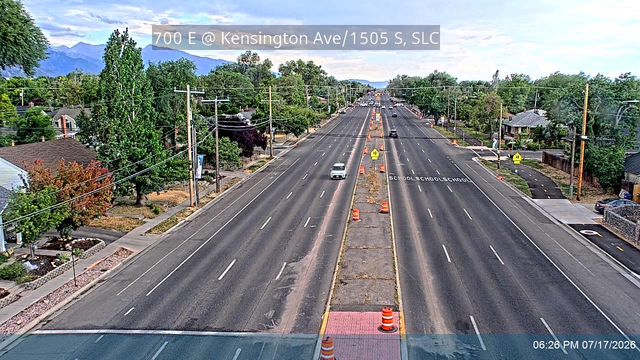 SR-71 traffic camera, view north, Salt Lake City, Utah