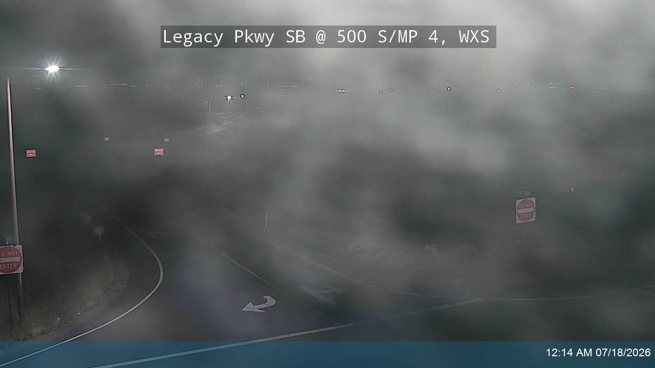 Legacy Pkwy traffic camera, view south, Woods Cross, Utah