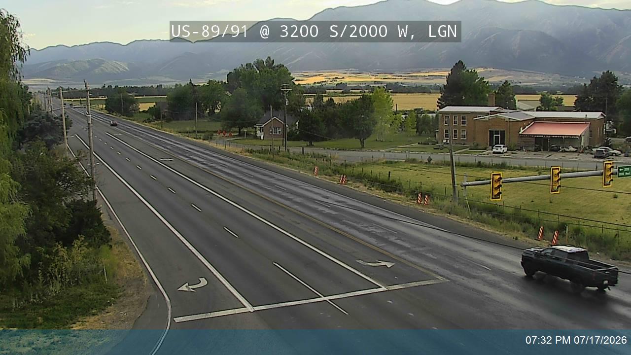 US-89 traffic camera, Logan, Utah