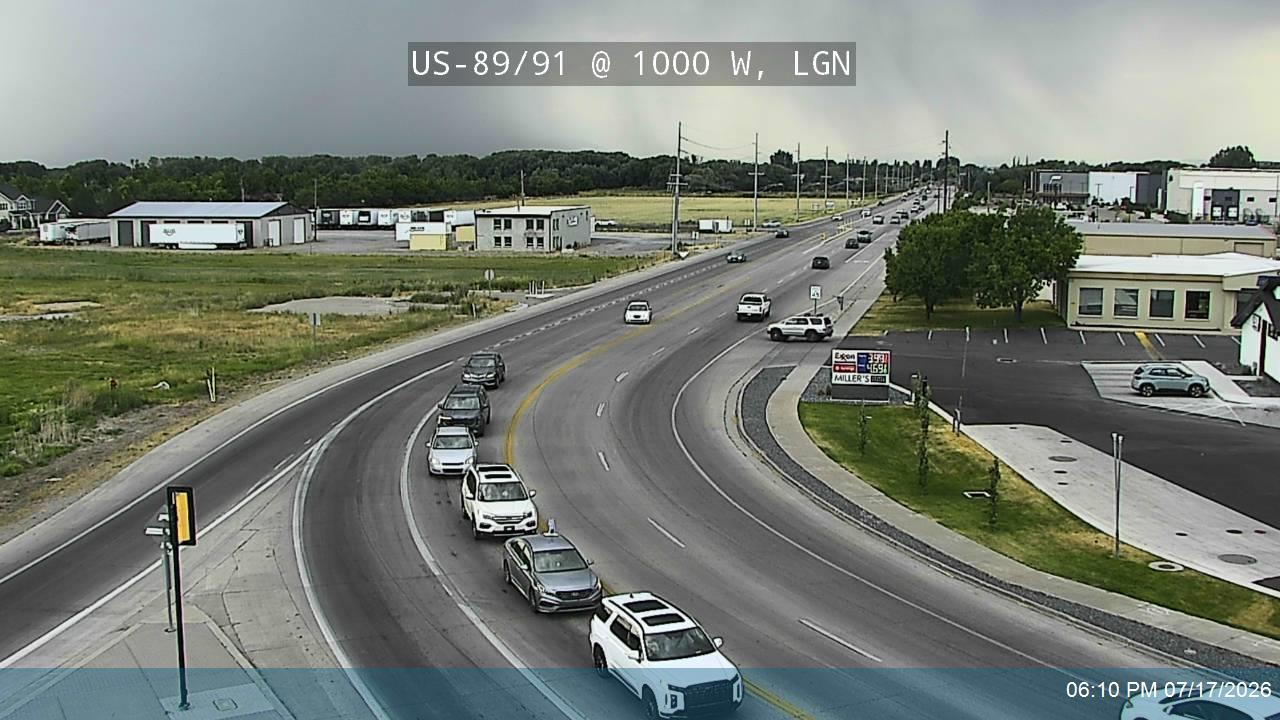 US-89 traffic camera, Logan, Utah