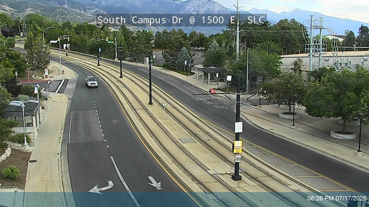 SR-282 traffic camera, view north, Salt Lake City, Utah