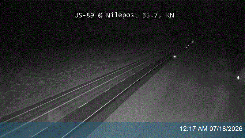 US-89 @ Milepost 35.7, KN traffic camera, Kane County