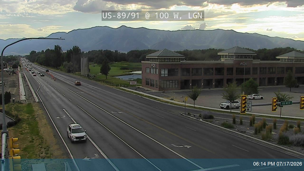 US-89 traffic camera, Logan, Utah