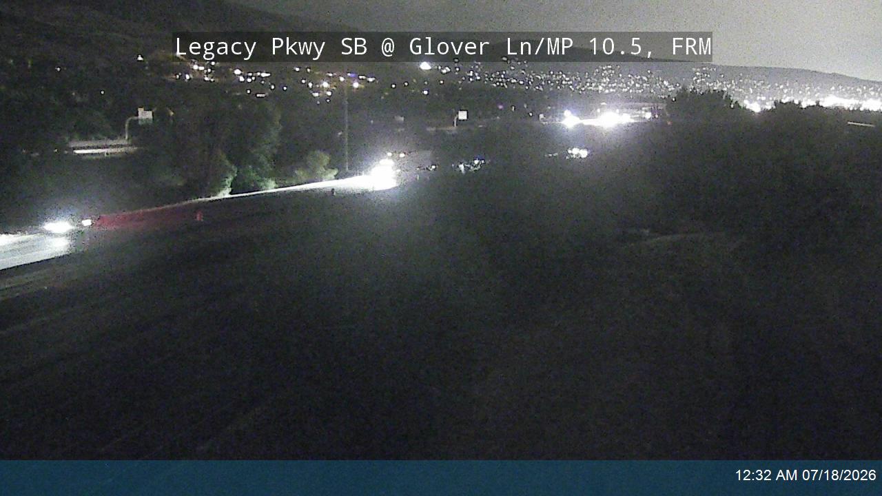 Legacy Pkwy traffic camera, view south, Farmington, Utah
